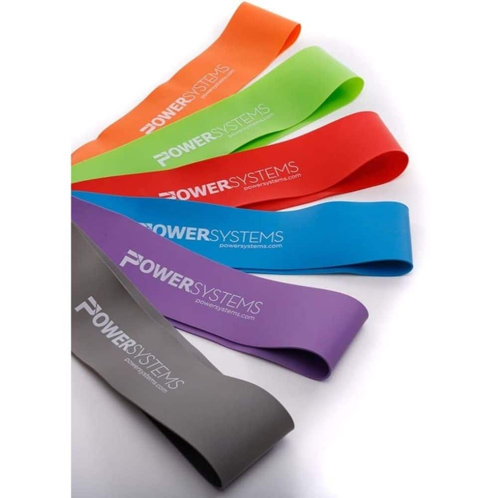 Power Systems 12" Mini Versa-Loop Exercise Bands 6-Pack - N/A