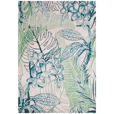 Domani Classics Hand-Tufted Wool Modern Palms Area Rug