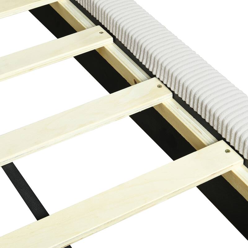 Twin Size L-Shaped Daybed with 300LB Capacity