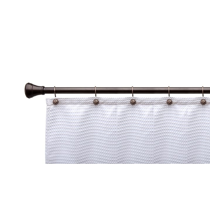 Utopia Alley Shower Rings, Hollow Ball Shower Curtain Hooks for Bathroom, Rust Resistant Shower Curtain Hooks Rings, Set of 12