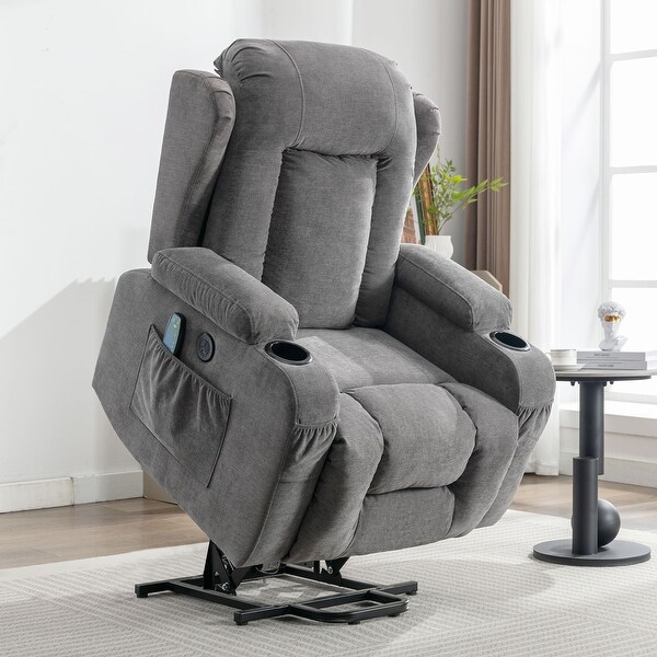 Oversized heated massage recliner discount