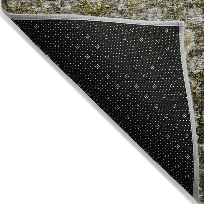 HomeRoots Oriental Traditional Rectangle Outdoor Rug