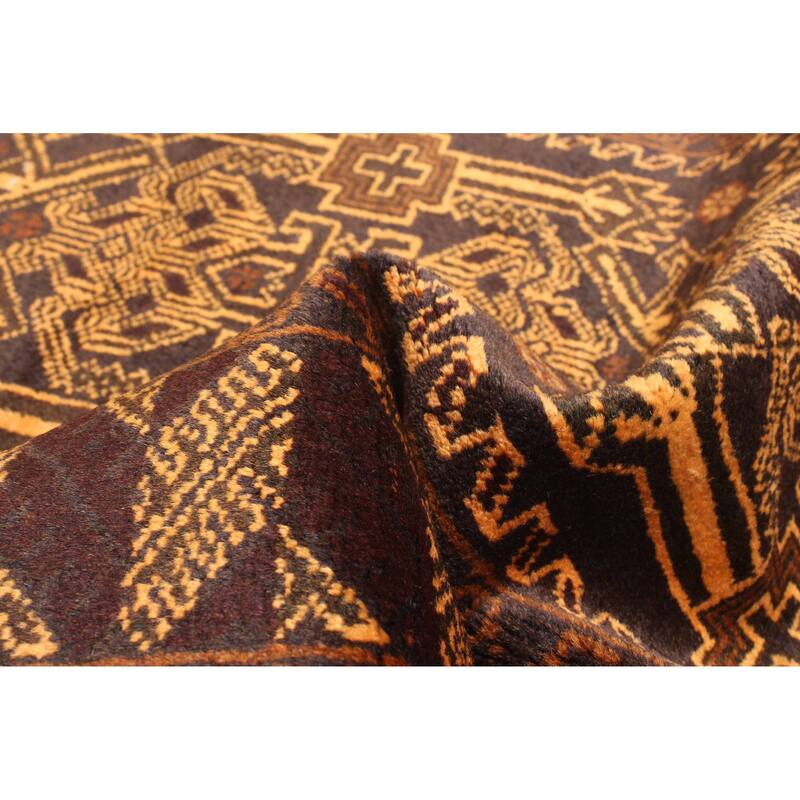 ECARPETGALLERY Hand-knotted Teimani Light Brown Wool Rug - 2'10 x 4'9