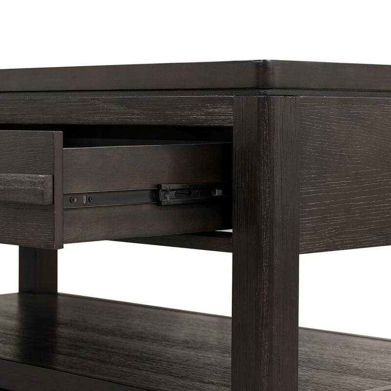GDFStudio - End Table with Drawer and Shelf