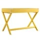 preview thumbnail 60 of 78, Kenton X Base Wood Accent Campaign Writing Desk iNSPIRE Q Modern