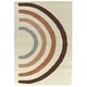 preview thumbnail 3 of 10, Mod-Tod Anna Rainbow Kids Shag Area Rug
