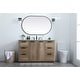 preview thumbnail 2 of 9, Elegant Lighting VF19454 Blake 54" Free Standing Single Basin Vanity