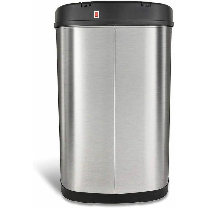 NineStars DZT-50-13 Motion Sensor Stainless Steel 50L Trash Can