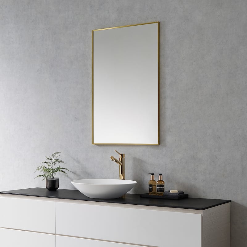 Altair Sassi Bathroom/Vanity Aluminum Framed Wall Mirror