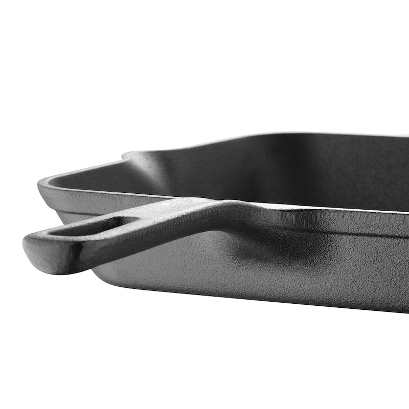 MasterPRO 10-Inch Grill Pan with Helper Handle