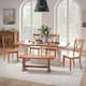 Option Oak Chairs and Bench