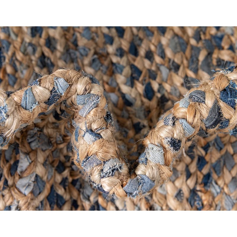 Braided Slin Collection Area Rug