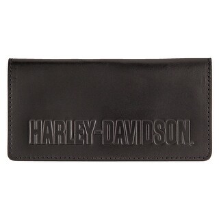 harley davidson checkbook wallet