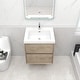 preview thumbnail 2 of 10, Selina 24" Wall Mounted Vanity with Single Sink - 24