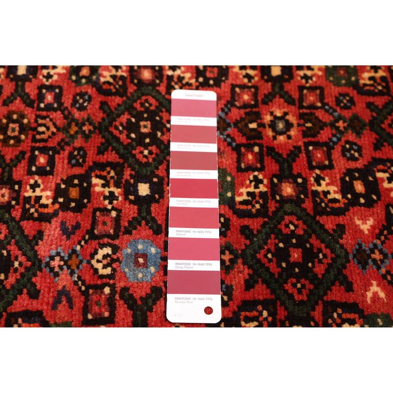 ECARPETGALLERY Hand-knotted Andelz Red Wool Rug - 2'8 x 9'7