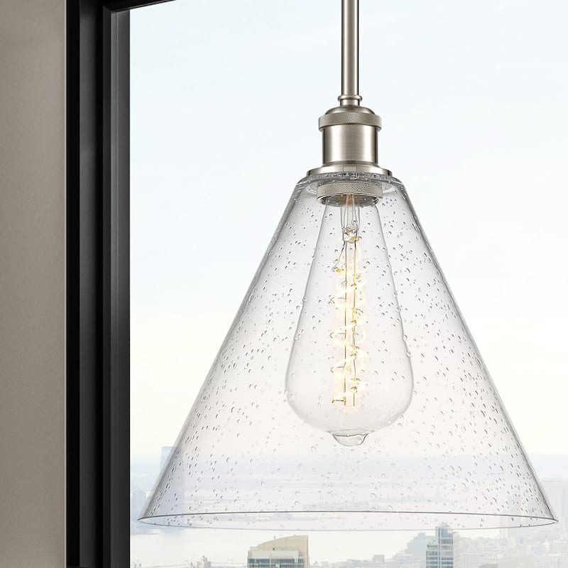 Innovations Lighting 516-1S-13-12 Berkshire Pendant Berkshire 12" Wide