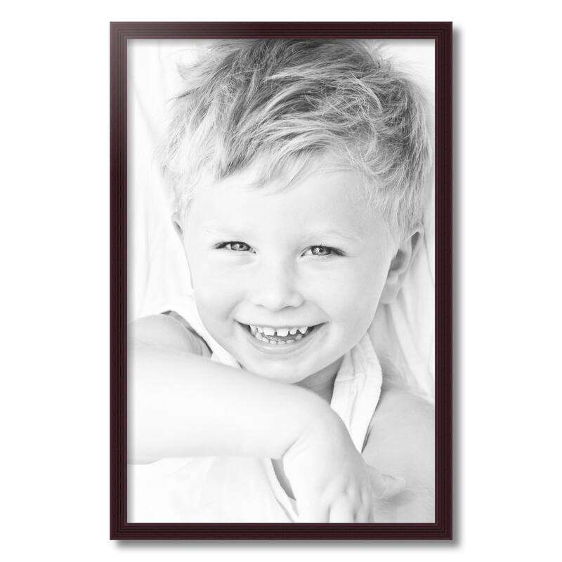 ArtToFrames Classic Waves 18x28 Inch Picture Frame, 1.00 Inch Wood Poster Frame Available in Multiple Colors (60823-18x28)