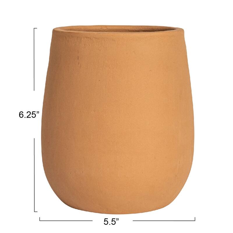 Orange Terracotta Crock