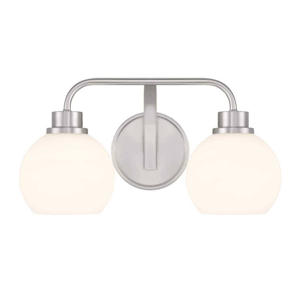 Bellevue SHBF55214 2 Light 16" Wide Vanity Light with Opal Glass