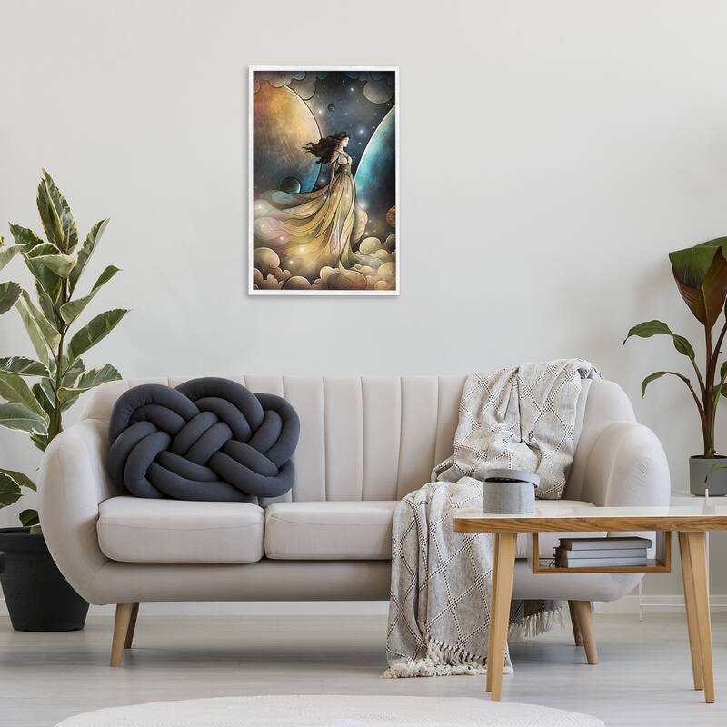 Stupell Heir of Heaven Portrait Framed Giclee Art Design By Mandie Manzano