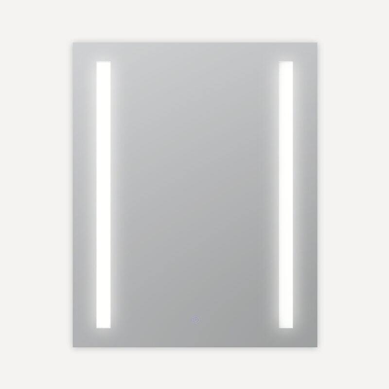 AQUADOM Royal Basic LED Medicine Cabinet, Defogger, 3X Vertically Adjustable Magnifying Mirror