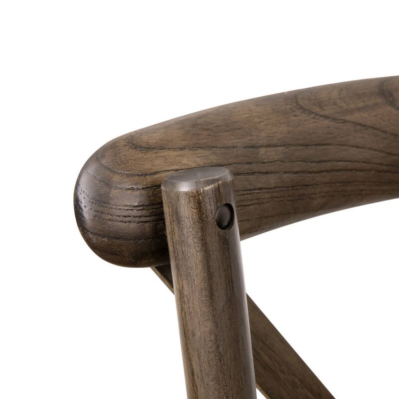 Stackable Wood Cross Back Chair