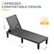 Option Chaise Lounge Chair Black