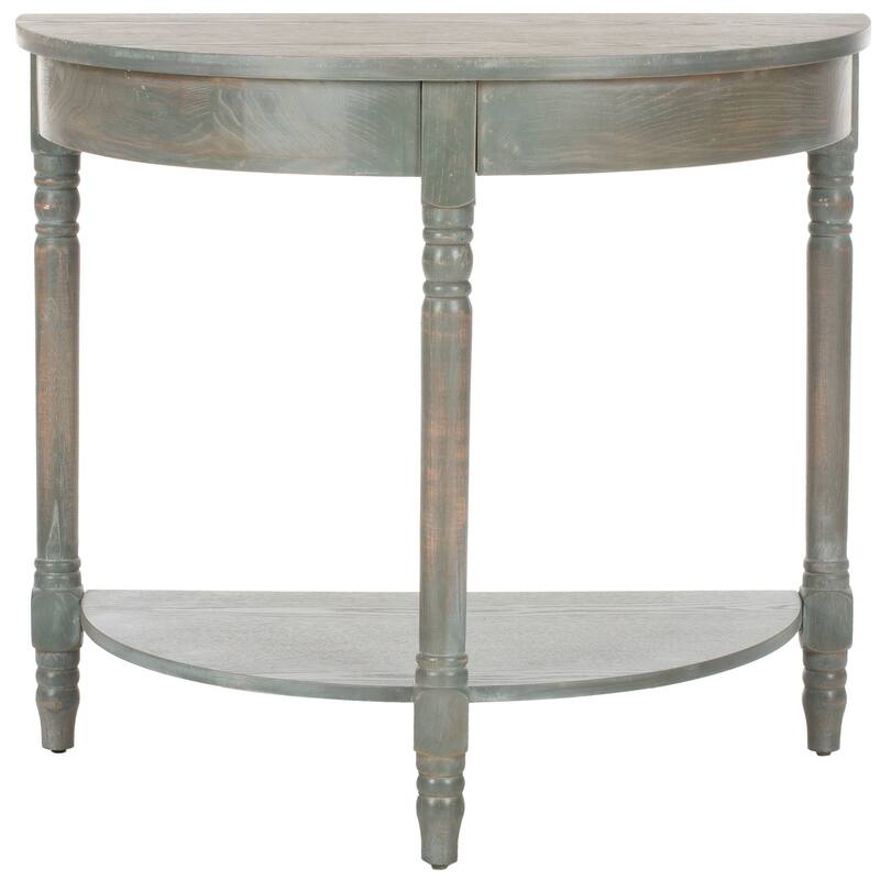 SAFAVIEH Randell Ash Grey Console - 30" x 16" x 27"