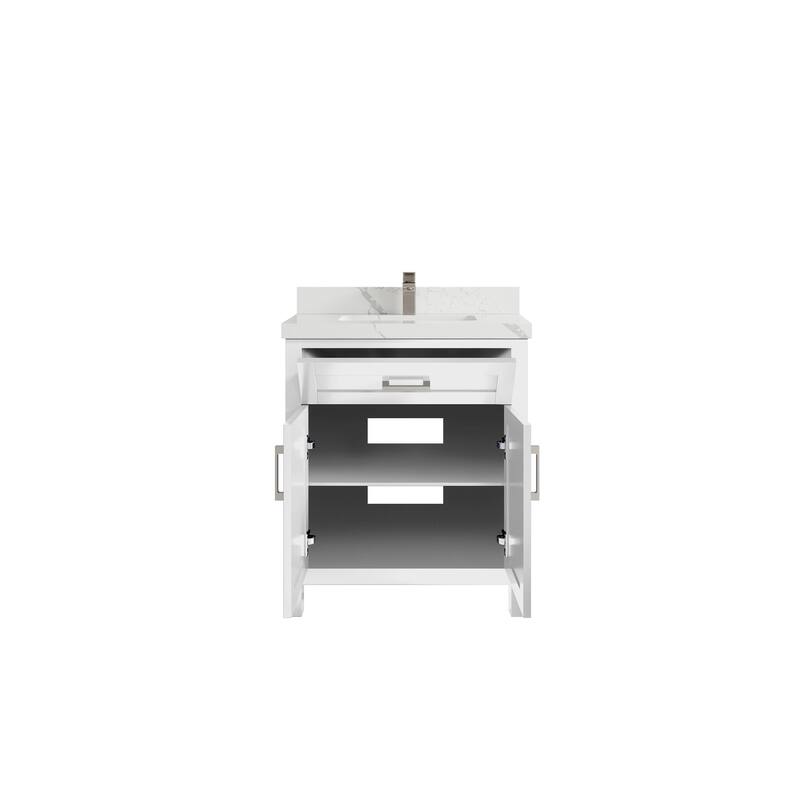 Willow Collections 30 in. W x 22 in. D Cambridge Single Sink Bathroom Vanity with Countertop
