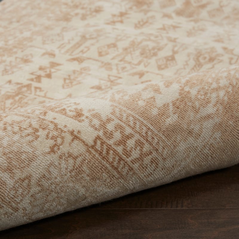 Desert Skies Botanical Persian Vintage Area Rug