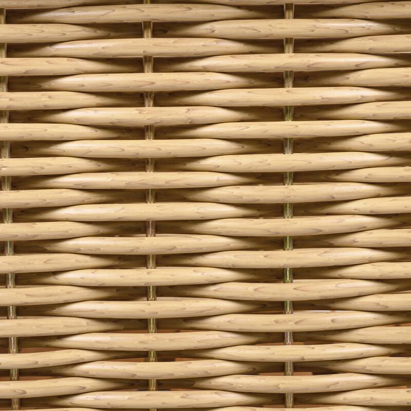 Oana Outdoor Acacia Wood Club Chair with Cushion by Christopher Knight Home