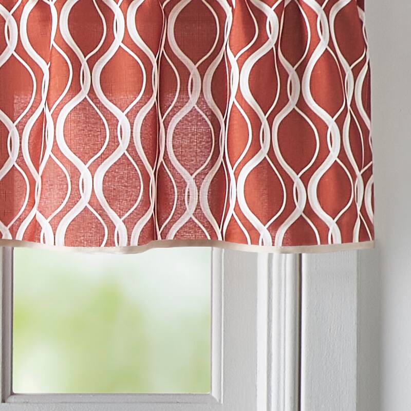 Curtainworks Morocco Swag, Valance, and Tier Pair Curtain Collection