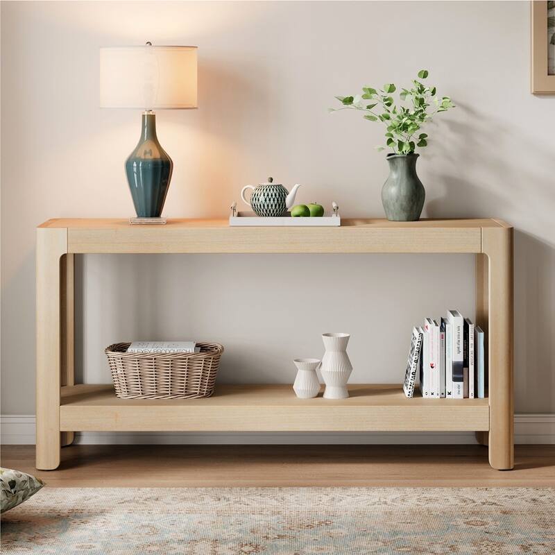 Elegant Minimalist Design Modern Farmhouse Console Table