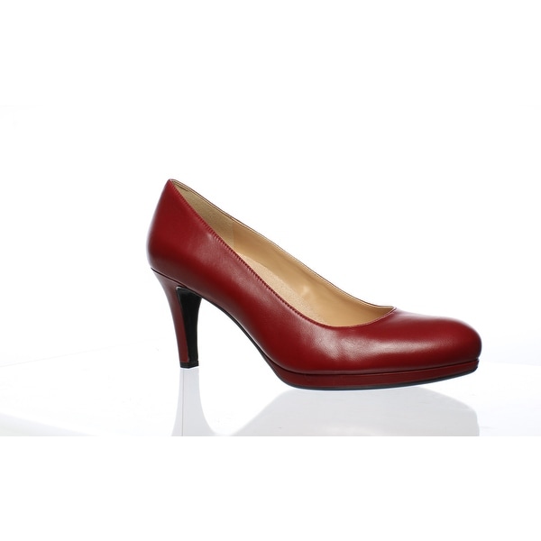 red pumps size 9