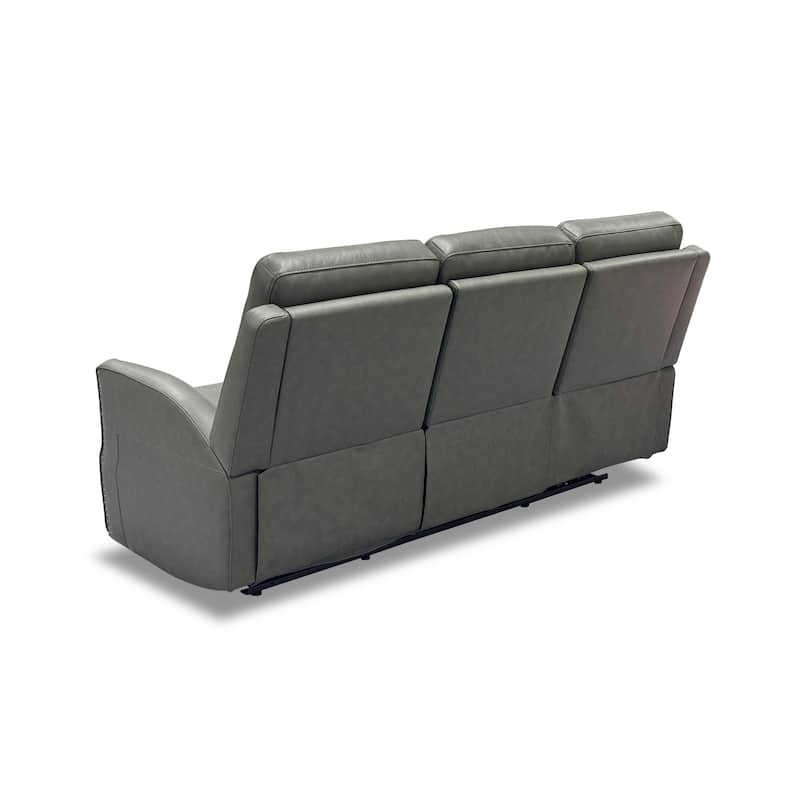 Maxwellton Cedar Power Reclining Sofa with Power Headrests and Lumbar by Flexsteel