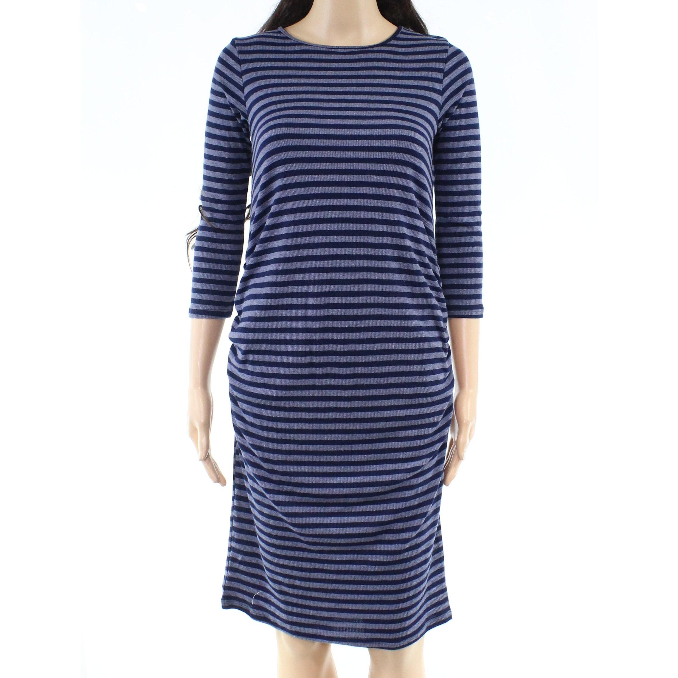 Shop Loveappella Womens Dress Blue Size Small S Sweater Striped