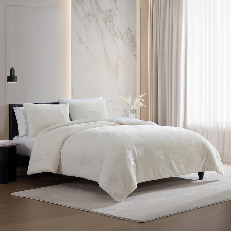 Vera Wang Signature Beige Reversible Comforter Set