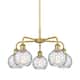 Option Brushed Brass / Clear Water Glass