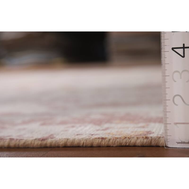 Modern Abstract Rug Handmade Living Room Wool Carpet - 7'11"x 9'10"