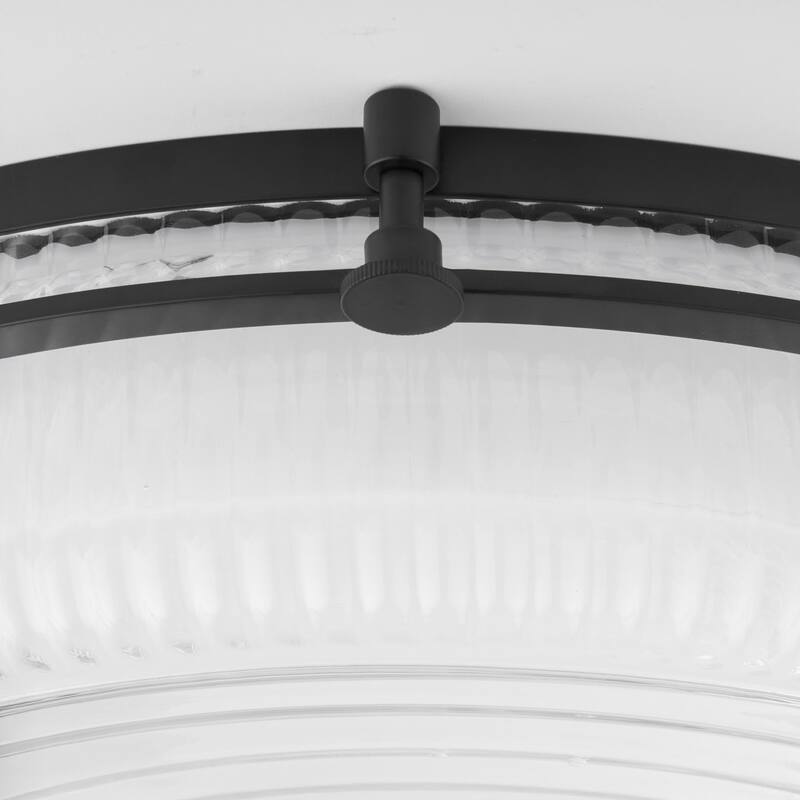 Quorum International 368-18 Emory 18" Wide LED Flush Mount Drum