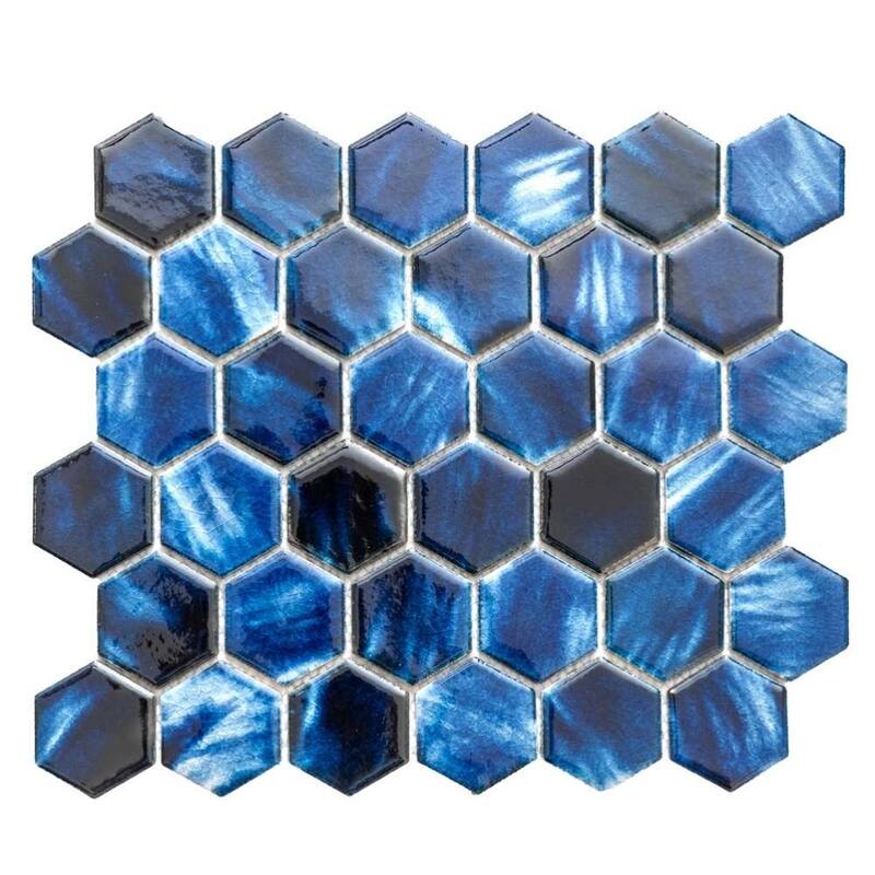 The Tile Life Agate 2x2 Porcelain Backsplash Wall Tile