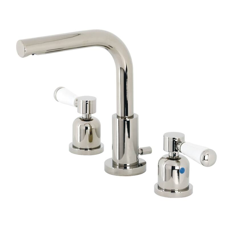 Kingston Brass Paris 1.2 GPM Widespread Bathroom Faucet with Pop-Up