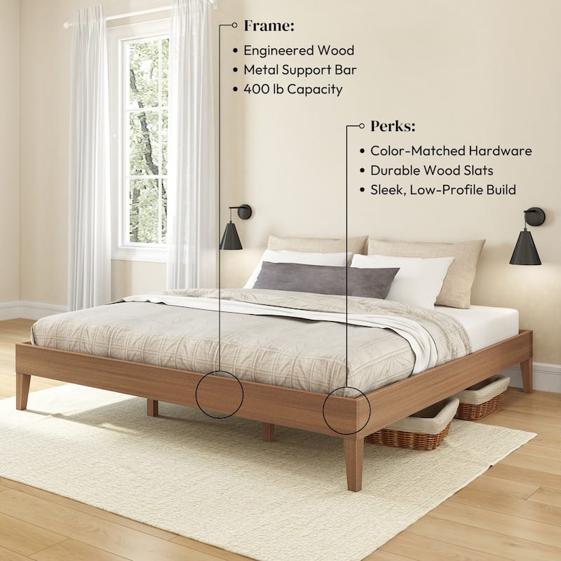 Now Furniture King Platform Bed