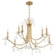 preview thumbnail 4 of 4, Crystorama Lighting Group ROL-18819 Rollins 9 Light 40" Wide Crystal