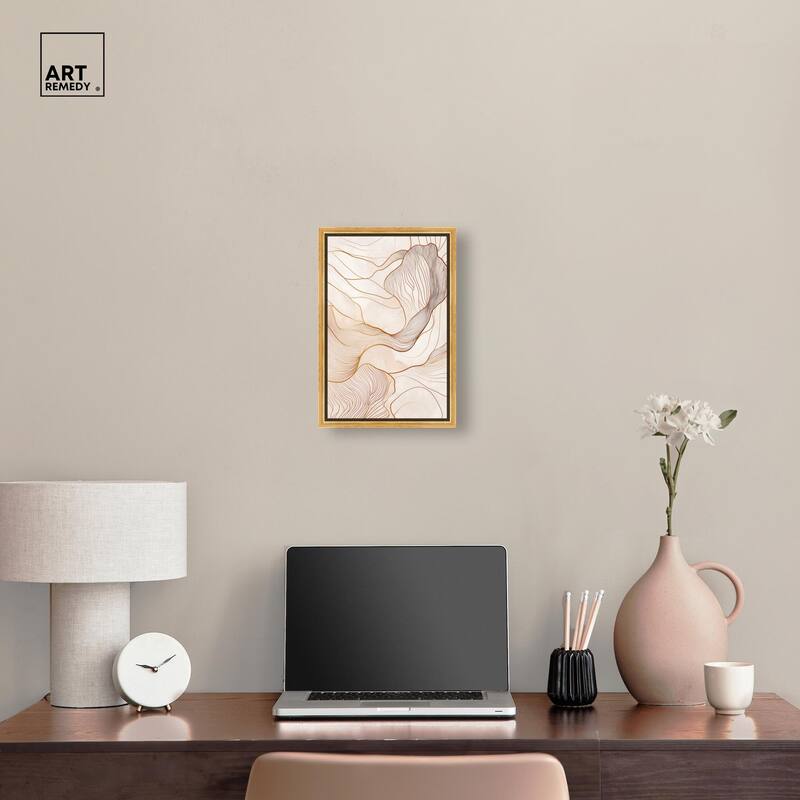 Contoured Reverie II Canvas by Art Remedy