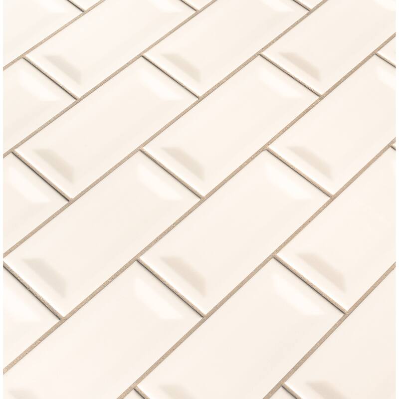 Ackland AKNPTSEG3X6IBVG-CA Segment - 3" x 6" Ceramic Solid Floor and