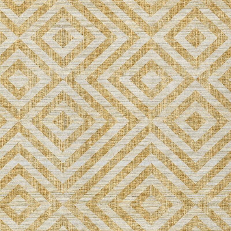 HomeRoots Geometric Transitional Rectangle Outdoor Rug