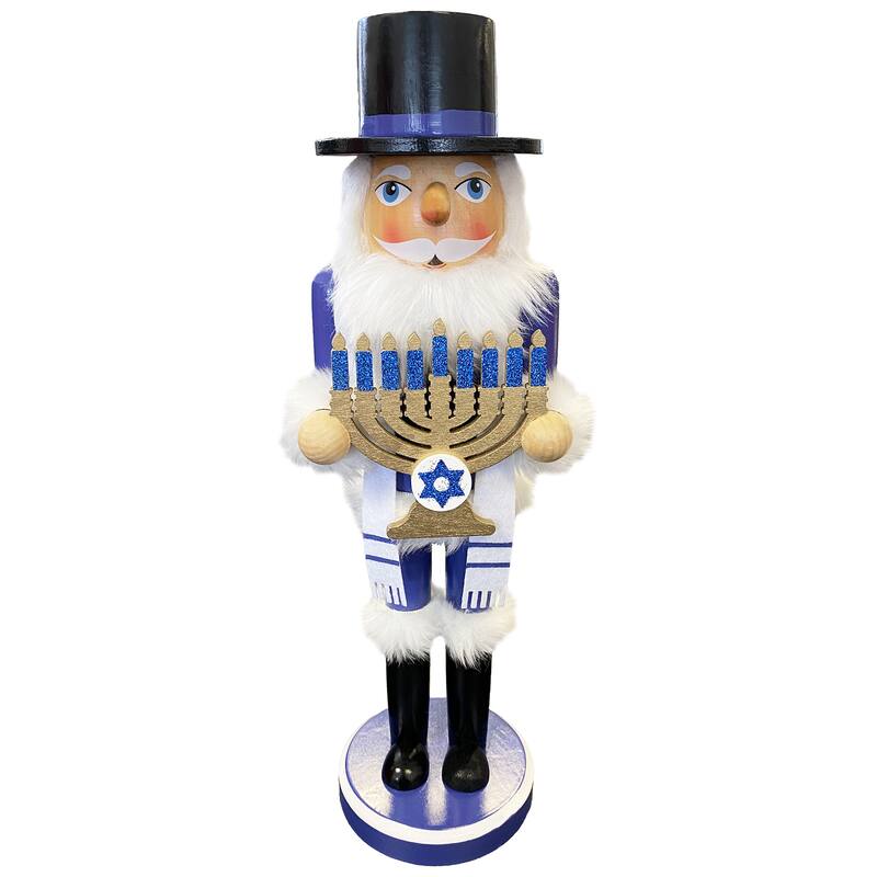 14" Hannukah Nutcracker