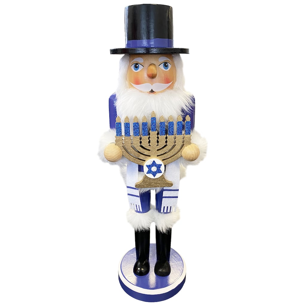 14" Hannukah Nutcracker