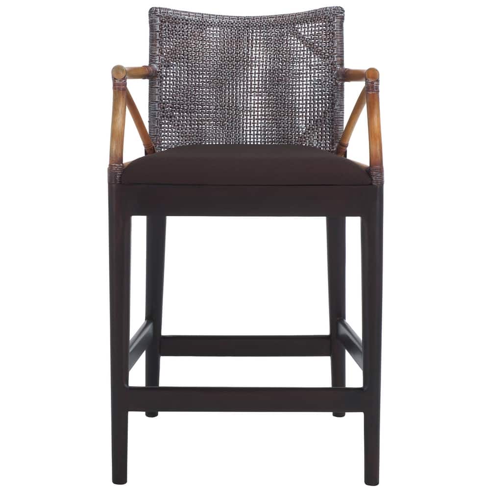 SAFAVIEH Gianni 26-inch Counter Stool - 22"W x 21"D x 36"H